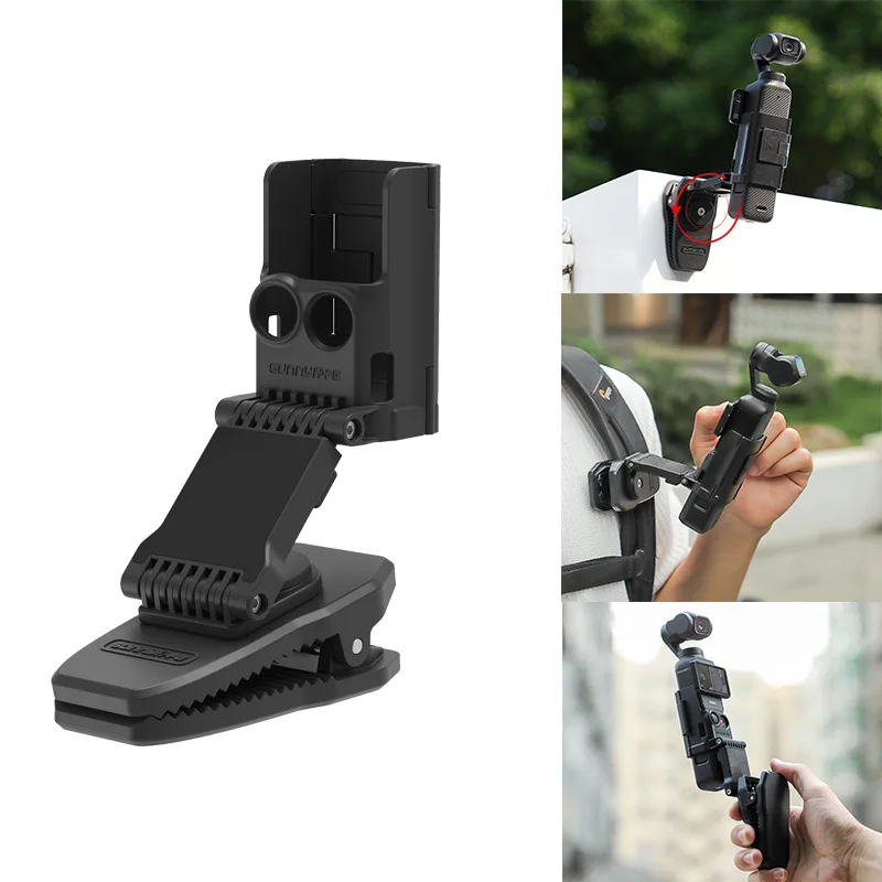 Stretchable Magnetic Mount  For DJI Osmo Pocket 3 Tabletop/Car/Motorbike/Backpack Clips Bracket For DJI Pocket 3 Accessories