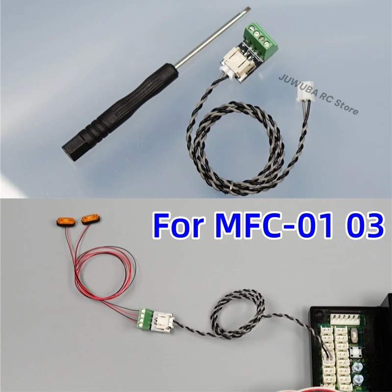 PH2.0 Expansion Module Terminal Block MFC-03 01 Use And Dupont 2.54 Receiver Adapter Cable For Tamiya 1/14 RC Truck Parts