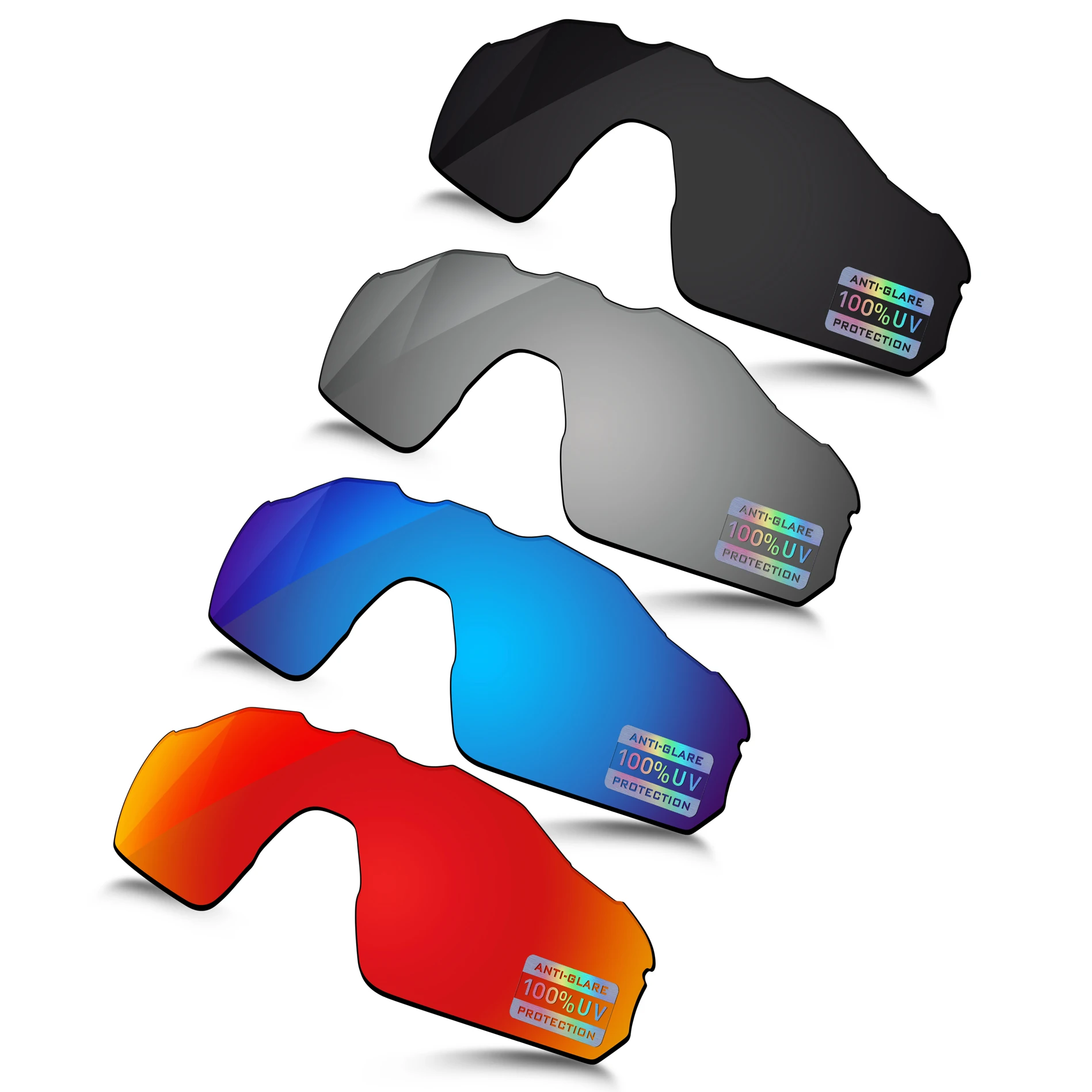 

MYCOURAG Replacement Lenses for OAKLEY Radar EV Pitch OO9211 - 38mm Sunglasses UV400 Protection Multi-Color Options