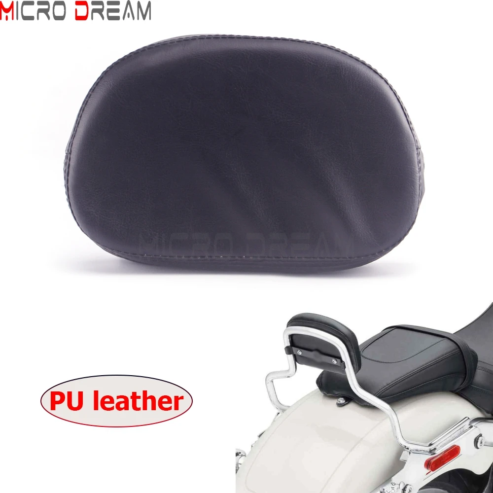 وسادة مسند الظهر للدراجة النارية للركاب الخلفي سيسي بار وسادة مسند الظهر لدراجة Harley Dyna Touring Softail Street Bob Low Rider 2018-Up #6