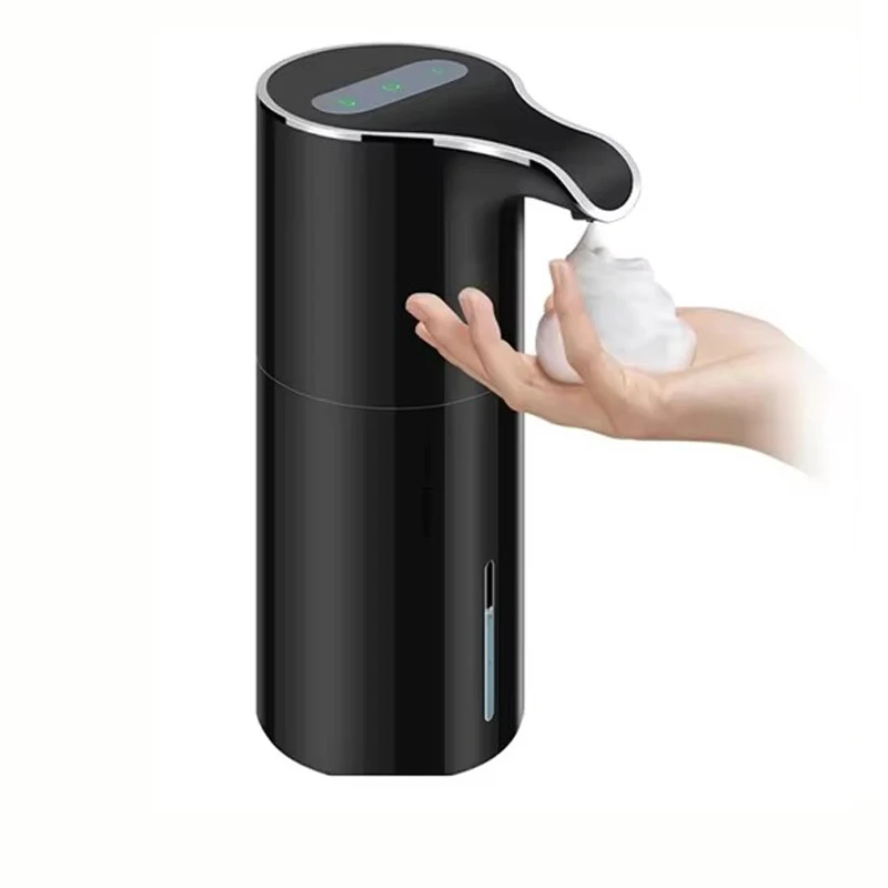 

New Zai Xiao Soap Dispenser Automatic Touchless Soap Dispenser USB Rechargeable Electric Soap Dispenser 450ML Black Foam Soap Di
