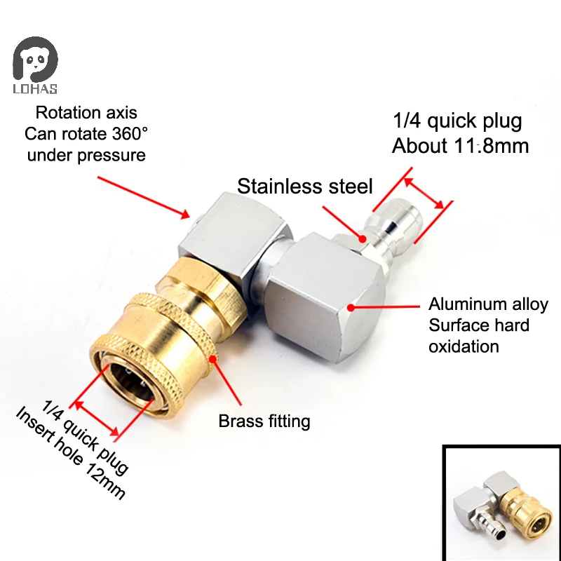 1Pc Hose Fitting Co…