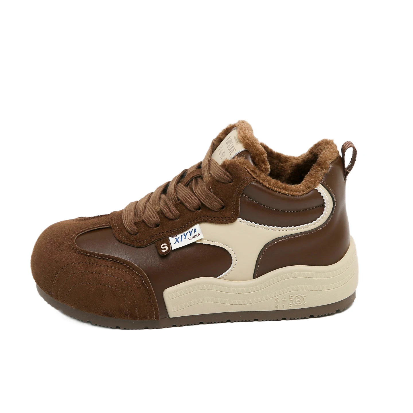 

Winter Fleece Women Shoes Warm Outdoor Running Sneakers Fashion Short Plush Ladies Boots Casual Non-slip Fitness Cotton Shoe New