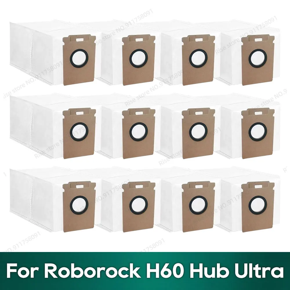 Staubbeutel kompatibel mit Roborock H60 Hub Ultra Akku-Staubsauger