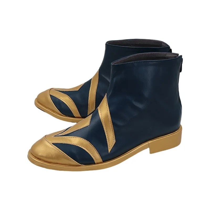 Sett The Boss Cosplay Schoenen PU Schoenen Halloween Carnaval Laarzen Anime Accessoires Cosplay Props Custom Made