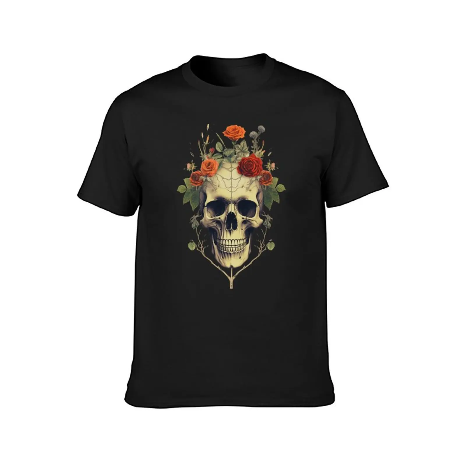 Bones And Botany T-Shirt Aesthetic clothing boys animal print mens big and tall t shirts