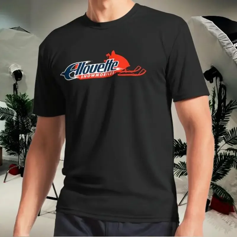 Alouette Vintage Snowmobiles Active Logo Men's T-Shirt Funny Size S to 5XL