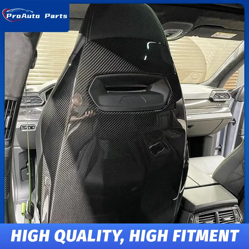 

For Lamborghini Urus Dry Carbon Seat Back Urus Carbon Fiber Interior Urus Oem Style Seat Back Upgrade Interior Trim 2018-2025