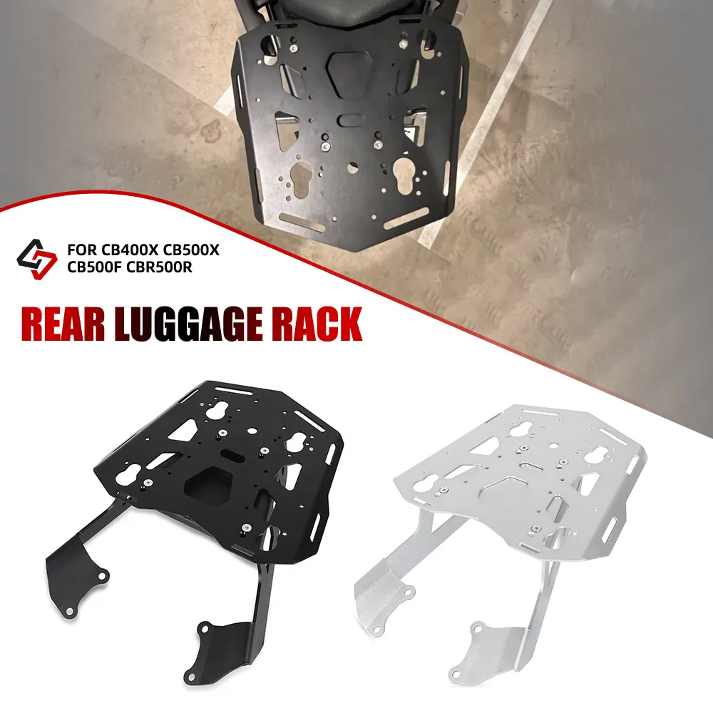 

CB500F CBR500R Rear Tail Luggage Rack Tie Down Tailstock Top Case Box Trunk Holder Shelf Support Bracket For Honda CB400X CB500X