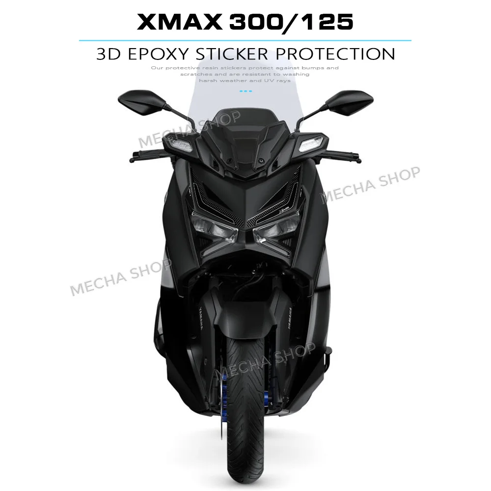 

Декоративная наклейка на обтекатель и защита передней фары для XMAX300 X MAX 300 125 2023 2024 2025 2026