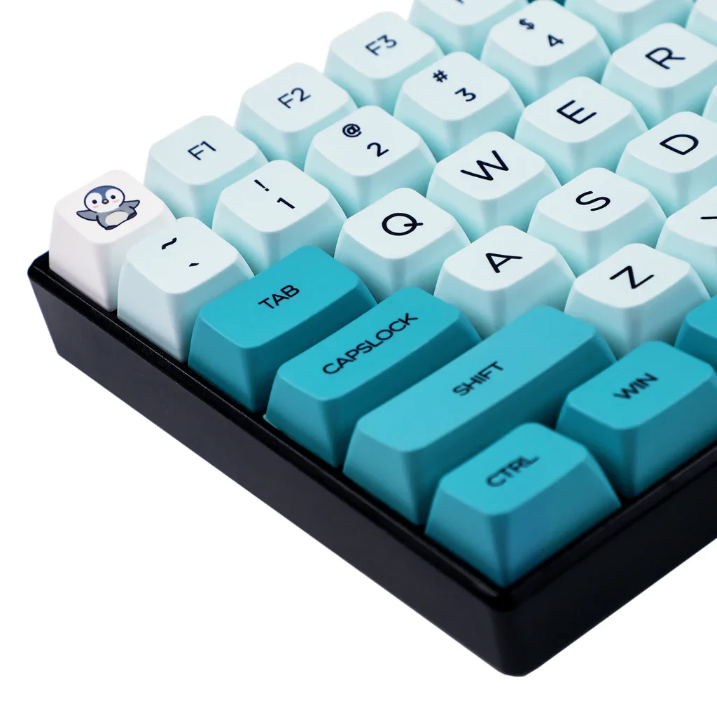 Teclas Iceberg para teclado TKL GK61 64 68 75 87 96 145 GMMK MX, 104