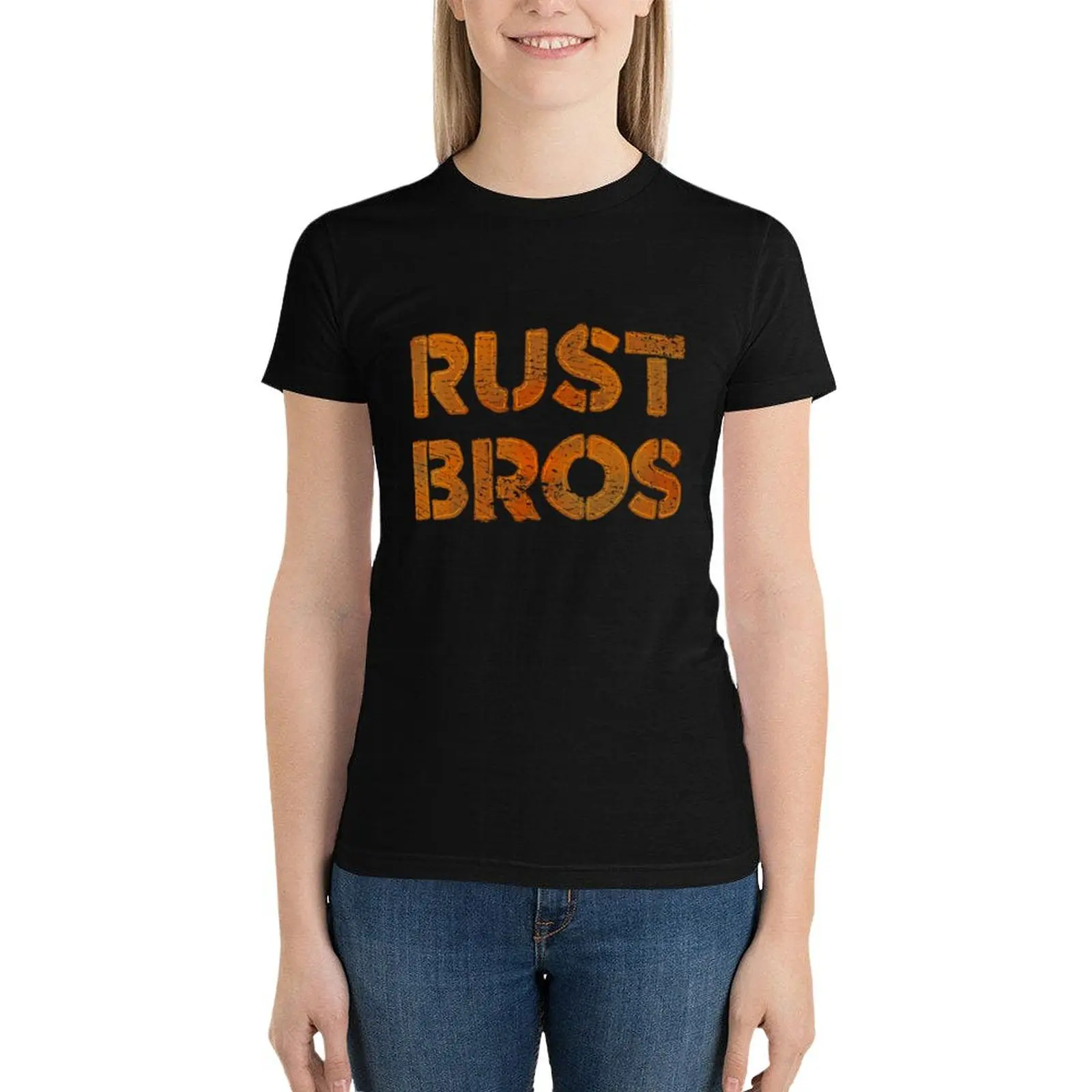 Rust Bros T-Shirt Female clothing funny western t shirts for Women