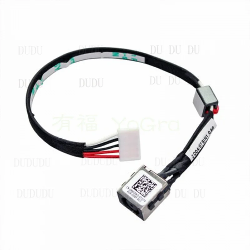 D  NEW for Dell Inspiron 5547 M03W3 p39f DC PWOER JACK CONNECTOR WITH CABLE HARNESS