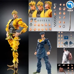 JOJO's Adventure Kujo Jotaro Dio Brando Kira Yoshikage Anime Action Figures 15-17cm BJD Joints Movable Model Toys Collections