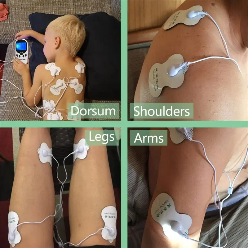 EMS آلة العضلات مدلك الجسم علاجات الاسترخاء تنس الوخز بالإبر القلم تدليك عشرات Fisioterapia العضلات الكهربائية #3