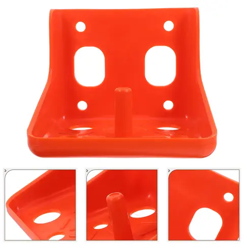 소와 양 핥는 소금 벽돌 상자 미네랄 블록 홀더 브래킷 홀더 가축 사슴