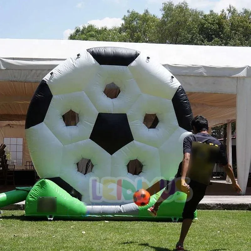 Inflatable Football Toss Games Soccer Football Shooting goal Inflatable Football Target for Party Events