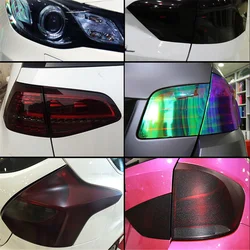 Film décoratif de feux de voiture pour Audi, A1, A2, A3, A4, A5, Horizon A7, A8, B5 Gods, B7, B8, C5, C6, Q2, Q3, Q5, Q7, TT, S3, S4, S5, Dock S7, S8