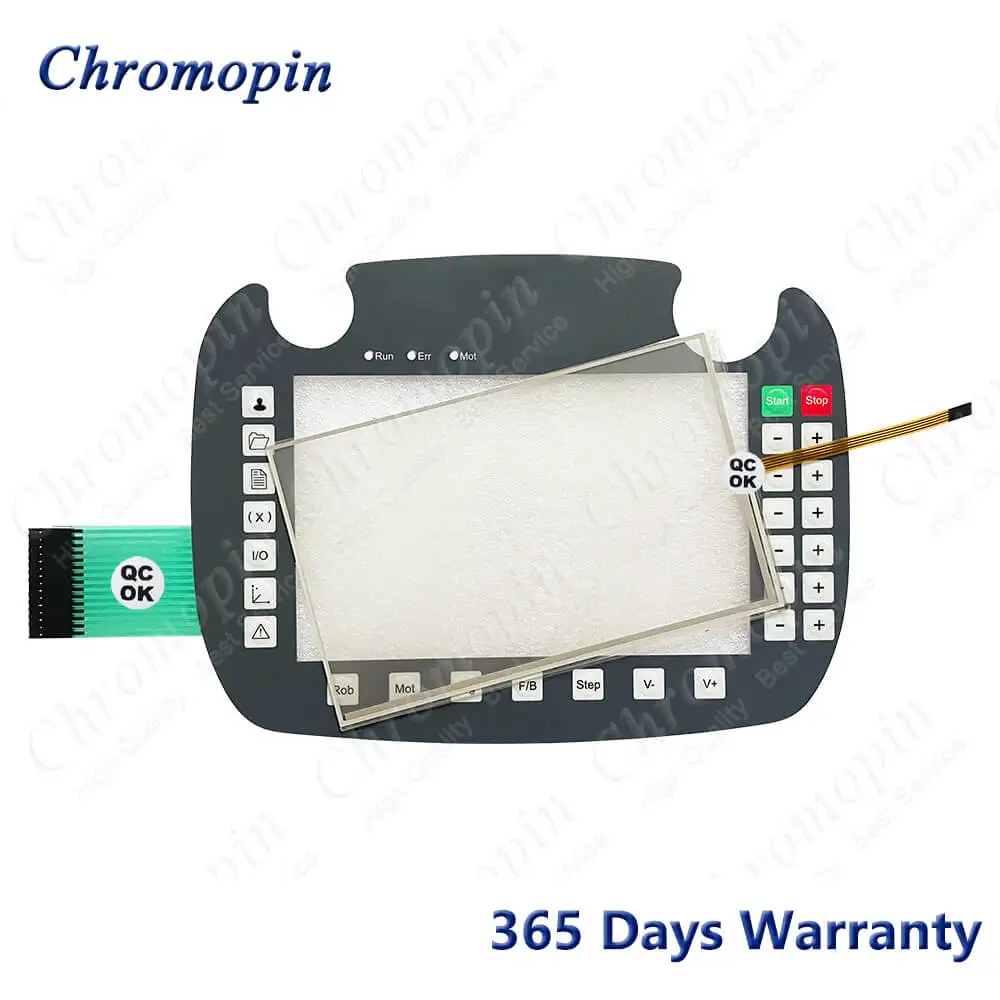 

Touch Screen Panel Glass Digitizer for ESTUN ERT72 ERT 72 ERT-72 Touchscreen with Membrane Keypad Keyboard Switch