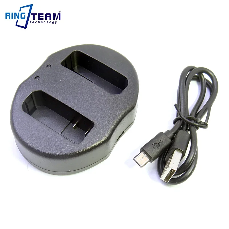 EN-EL14 USB Dual Charger for Nikon Digital Cameras Coolpix P7800 P7700 P7100 P7000 D5500 D5300 D5200 D3200 D3300 D5100 D3400 Df