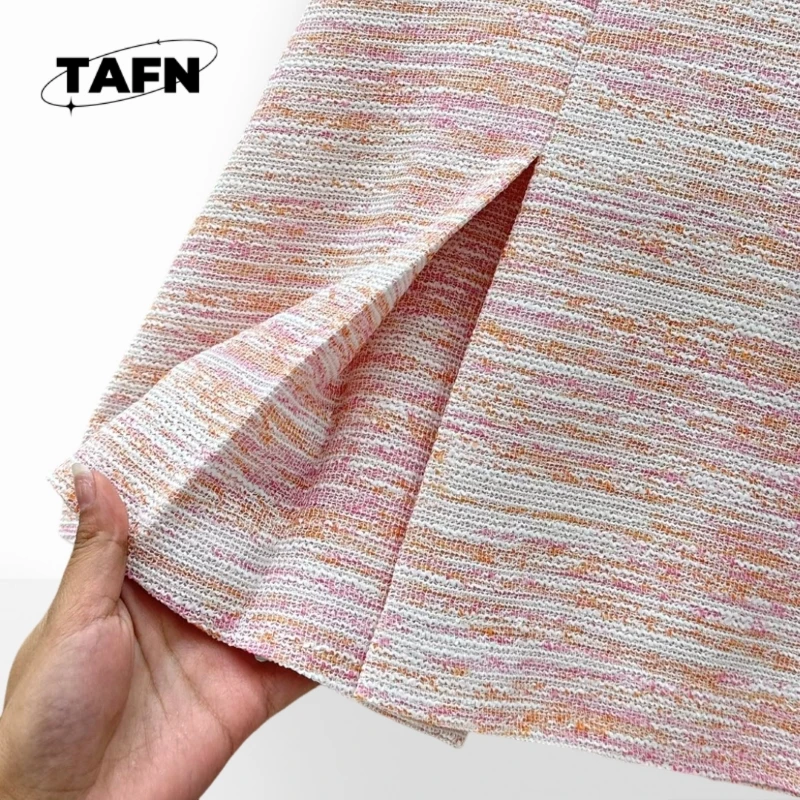 กระโปรงสั้นสวยงามประณีตอินเทรนด์และเรียบง่าย 25 ยอดนิยมแฟชั่นแคชเมียร์ที่สวยงามพื้นผิวขั้นสูง AD1410