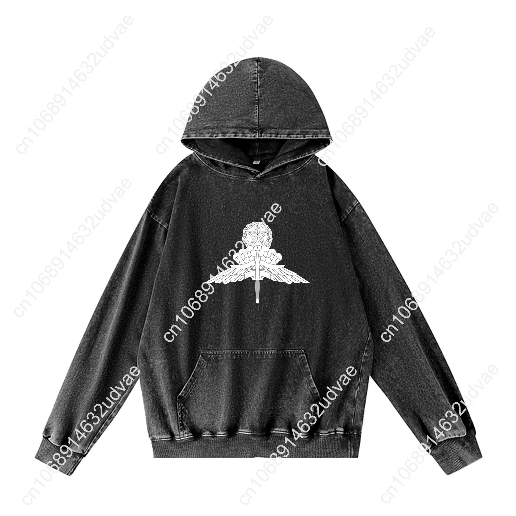 Master Military Freefall Parachutist Badge Hoodies Retro Hooded Sweatshirt Man Woman Teenager Vintage Pullover Customized Tops
