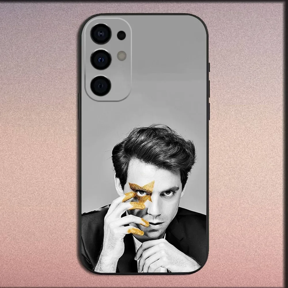 Lebanon Singer M-Mika Phone Case For Samsung S25,S24,S21,S22,S23,S30,Ultra,S20,Plus,Fe,Lite,Note,10,9,5G Black Soft Cover