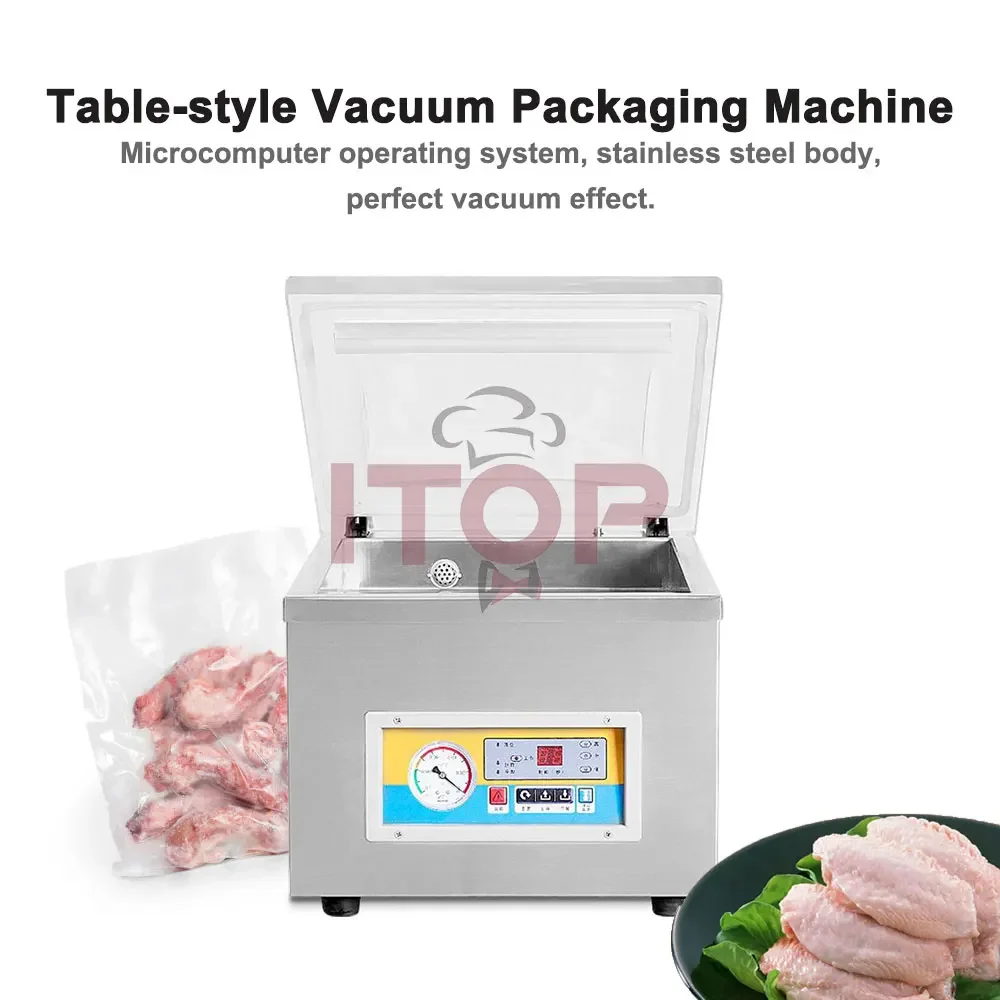 

Food Preservation Vacuum Machine Semi-automatic Desktop Vacuum Sealing Packing Machine Hardware Vacuum Packing Machine