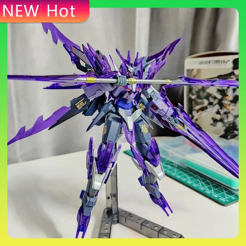 

High High Model Hg 1/144 Dark Matter Jms Original Purple Limited Action Doll Assembly Model Joint Adjustable Birthday Gift