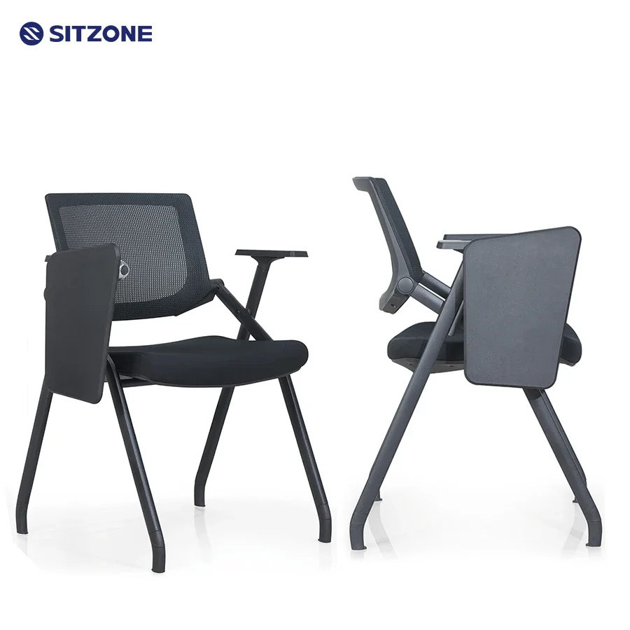 

Foldable Conference Room Hall School Classroom Student Training Chair