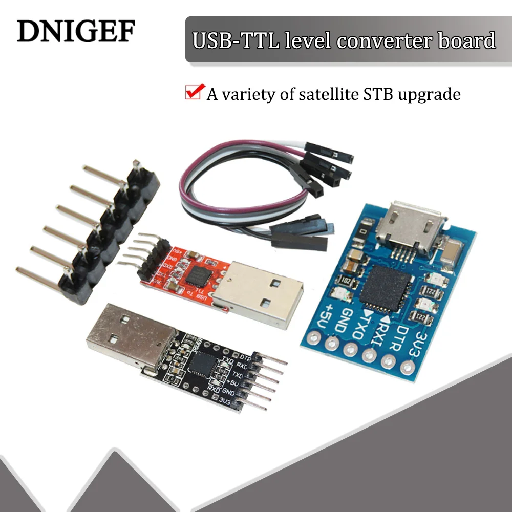 CP2102 Module USB to TTL Serial UART STC Download Cable Super Brush line Upgrade A Type USB Micro USB 5Pin 6Pin