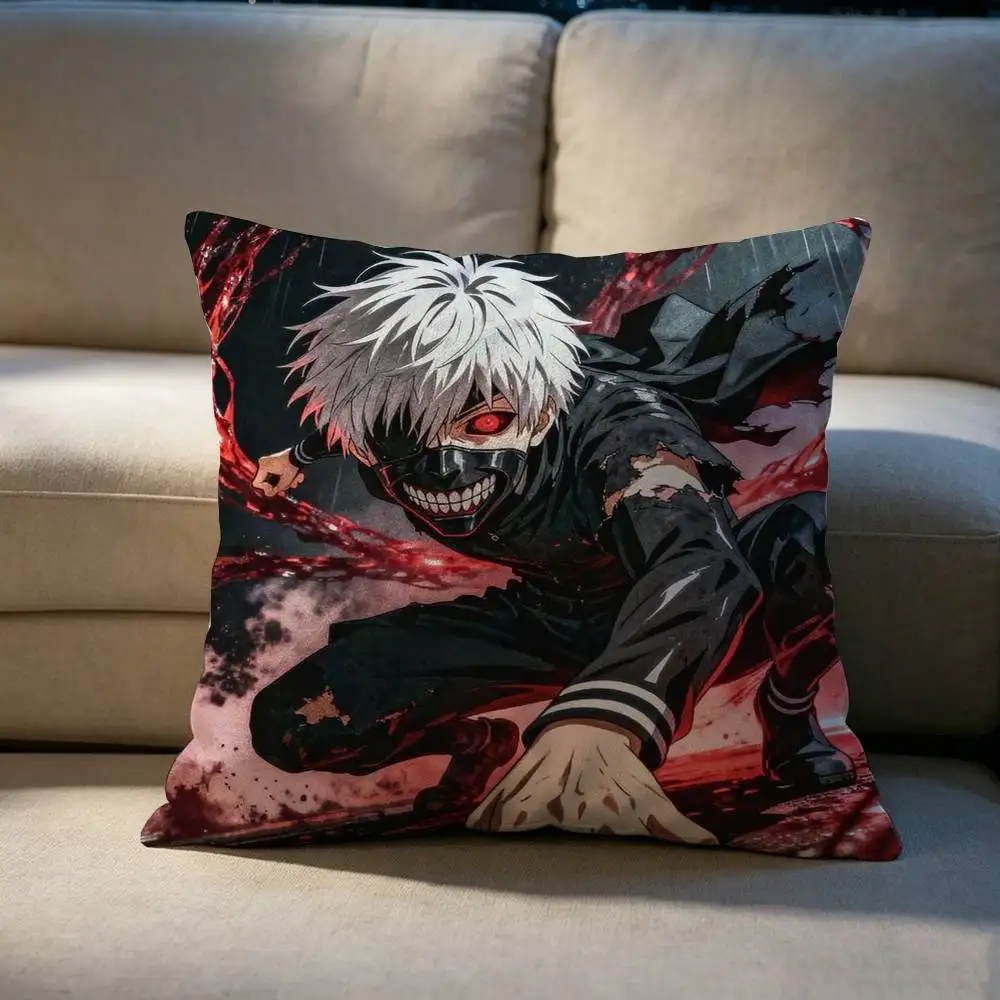 Tokyo Ghoul Kaneki Ken Pillow cover gift High definition digital printing,Surprise  vivid pattern Household.