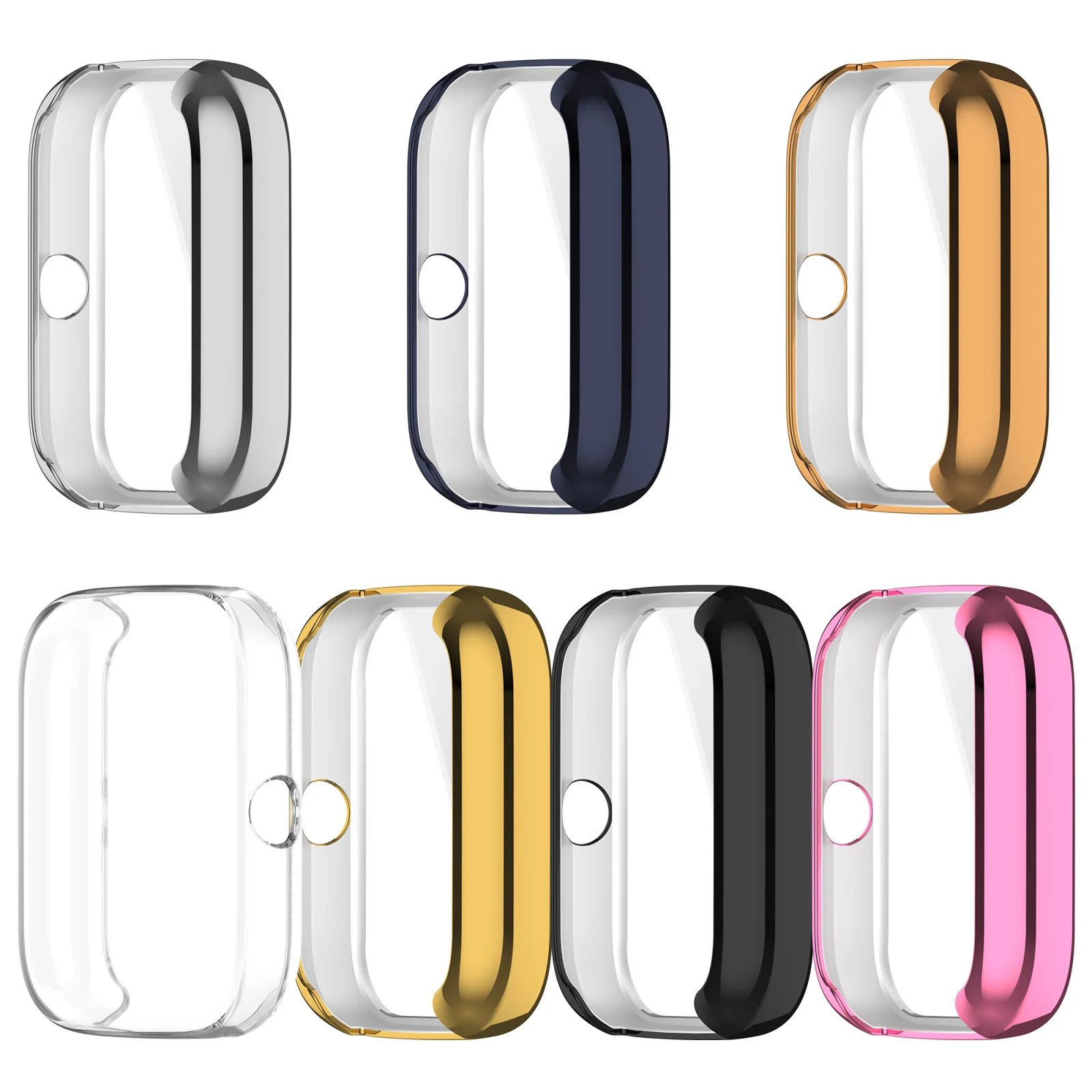 For Amazfit Bip 3 Bip3 Pro Screen Protector Case Cover Smart Watch Protective Cover Bumper Shell Protection Frame TPU Case Cover
