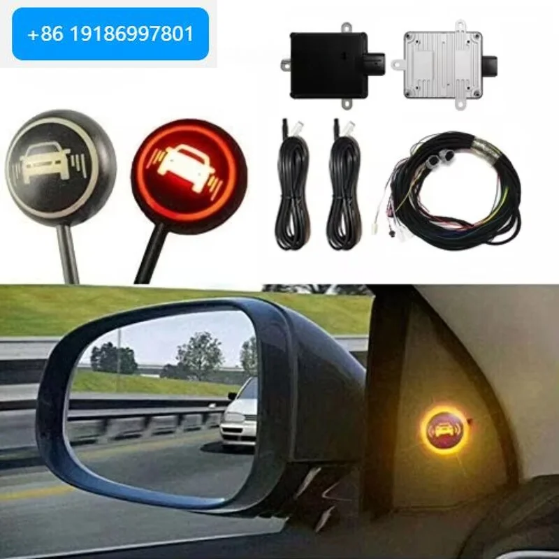 Universal Driver Assistance System Compatible with All Cars Intelligent Blind Spot Detection Lane Change Assist Sensor