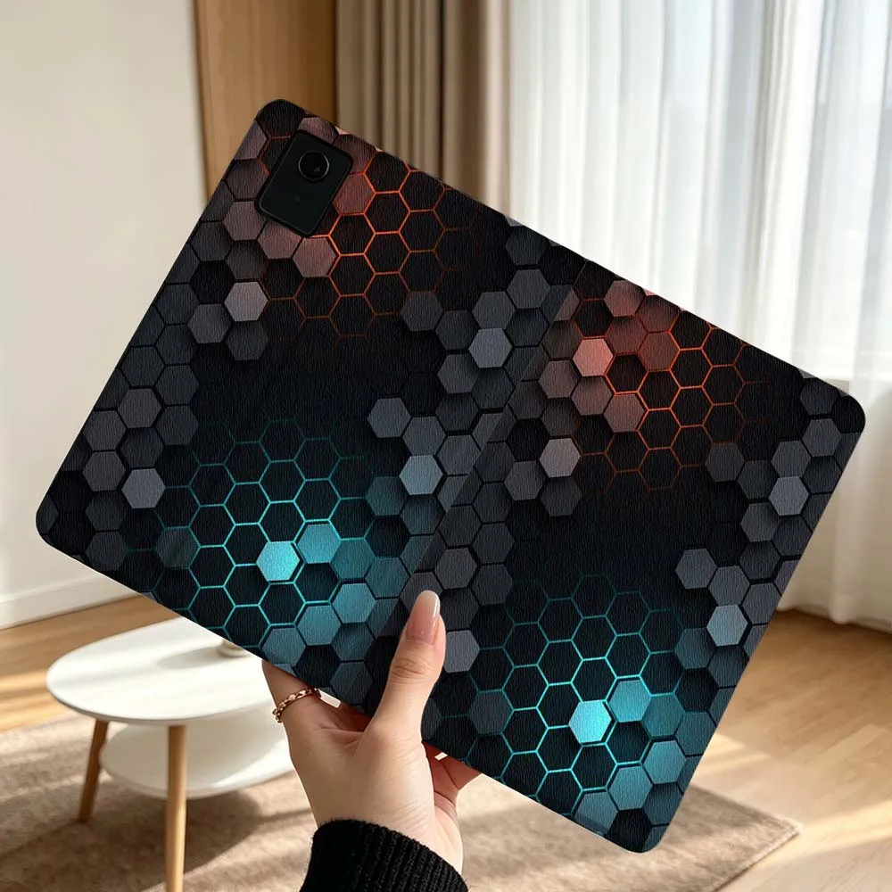 Fber Honeycomb Carbon Soft For Lenovo Xiaoxin Pad Pro Tab P12 P11 11 13 11.2 inch K11 Plus Pen Tray Tablet Case