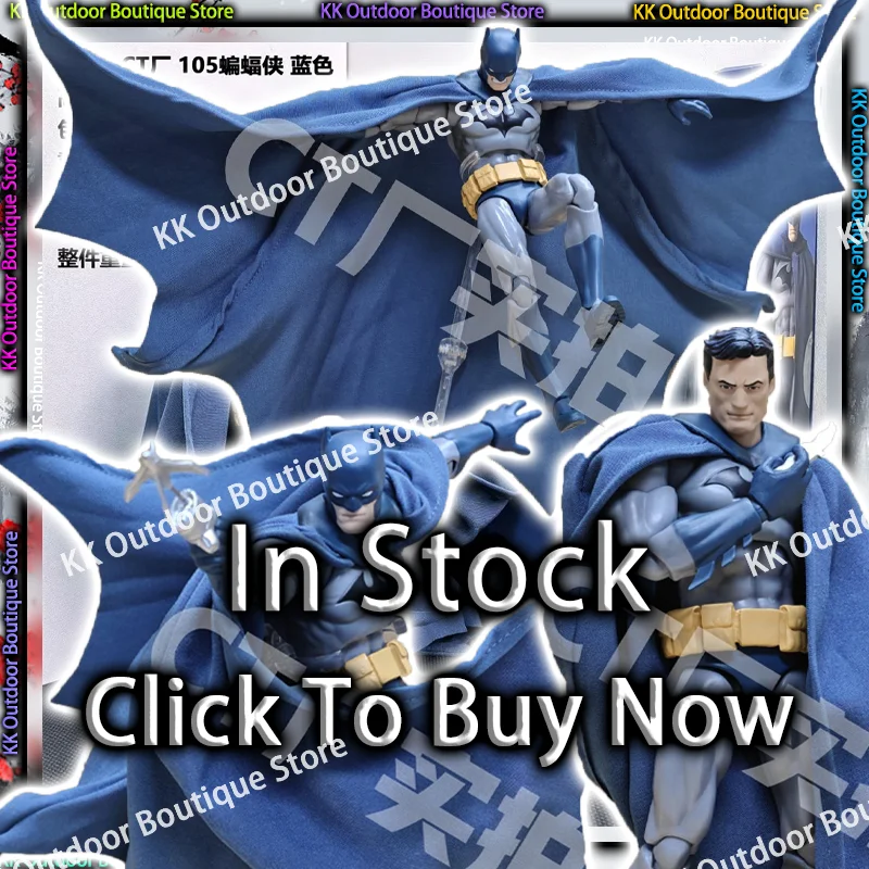 

Горячее предложение CT Toys Batman Hush Blue Mafex 105, черная версия, Dc Bat Man, аниме, фигурка, модель, статуя, подарки для детей, игрушки