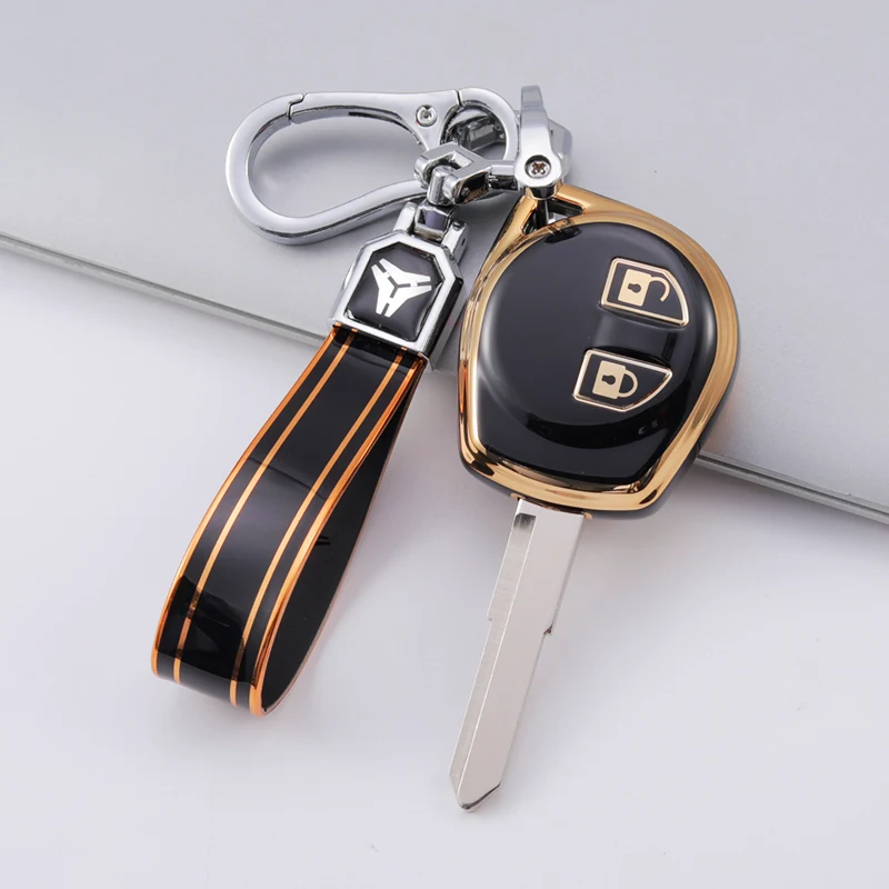 2 Button TPU Car Remote Key Case Cover Shell for SUZUKI SWIFT SX4 Liana Aerio Jimny Samurai Amagatarai Grand Vitara Car Key Case