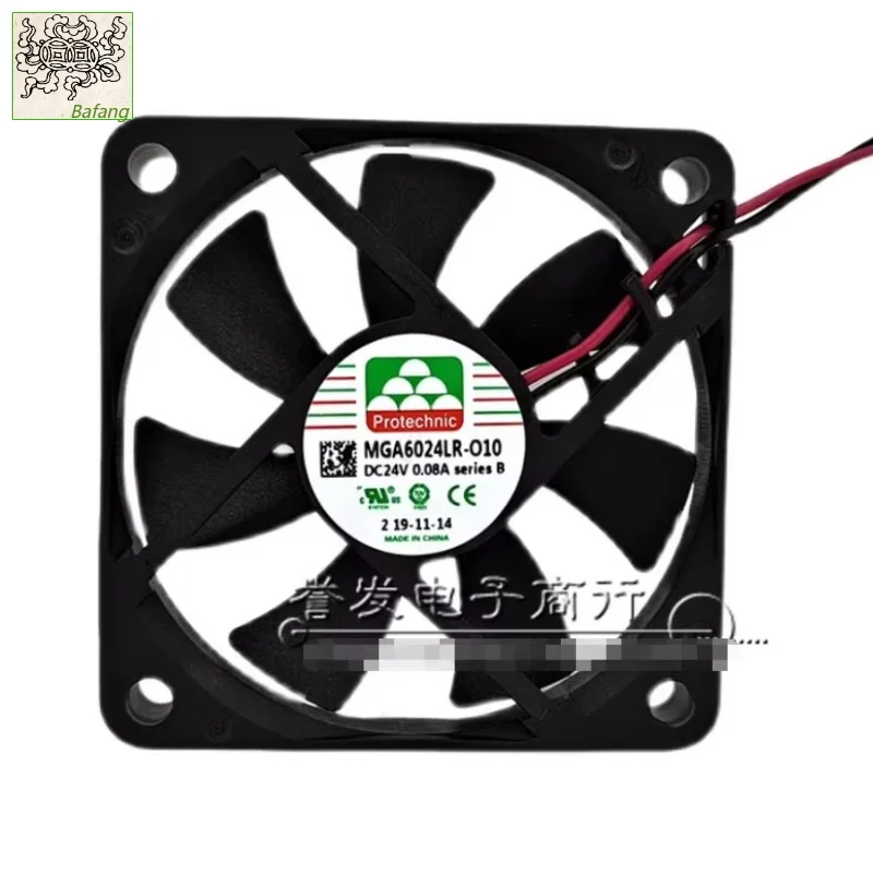 

Ltsf For MAGIC MGA6024LR-O10 DC 24V 0.08A 60x60x10mm 2-Wire Server Cooling Fan