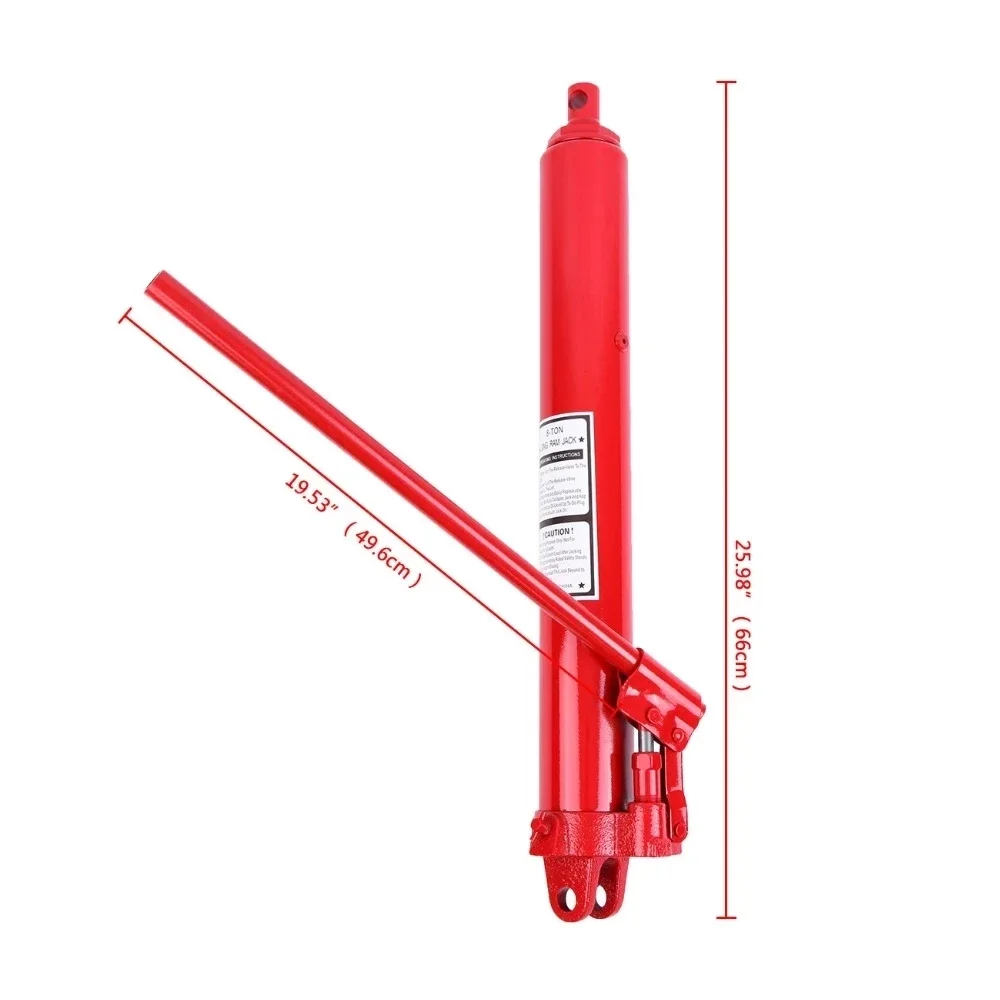 1Set 8 Ton Hydraulic Jack Repair Tool Long Ram Manual Replacement 8T Engine Hydraulic Jack Lift Hoist Tool