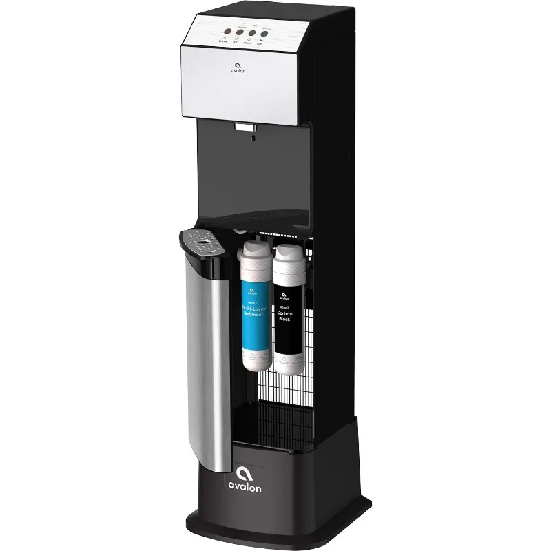 Base erogatore per refrigeratore d'acqua Avalon, prolunga per altezza piedistallo per modelli a caricamento inferiore e senza bottiglie, BASE-BLK