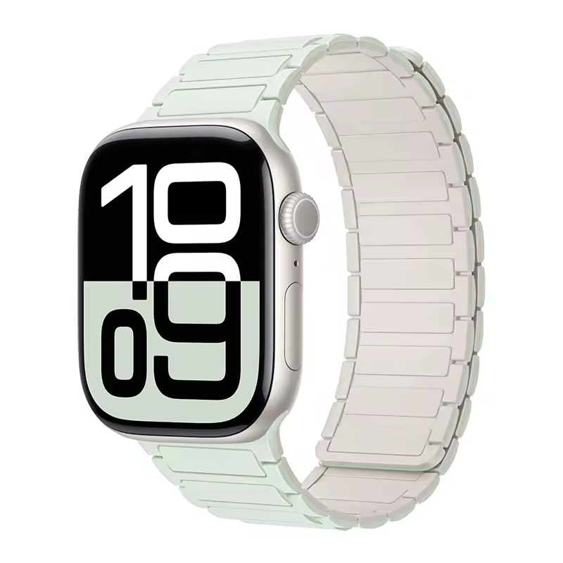 Magnetic Silicone Band for Apple Watch Ultra 3 2 49mm 46mm 42mm 45mm 44mm 40 41mm Strap IWatch Series 11 10 9 8 7 6 SE Bracelet - Image 12