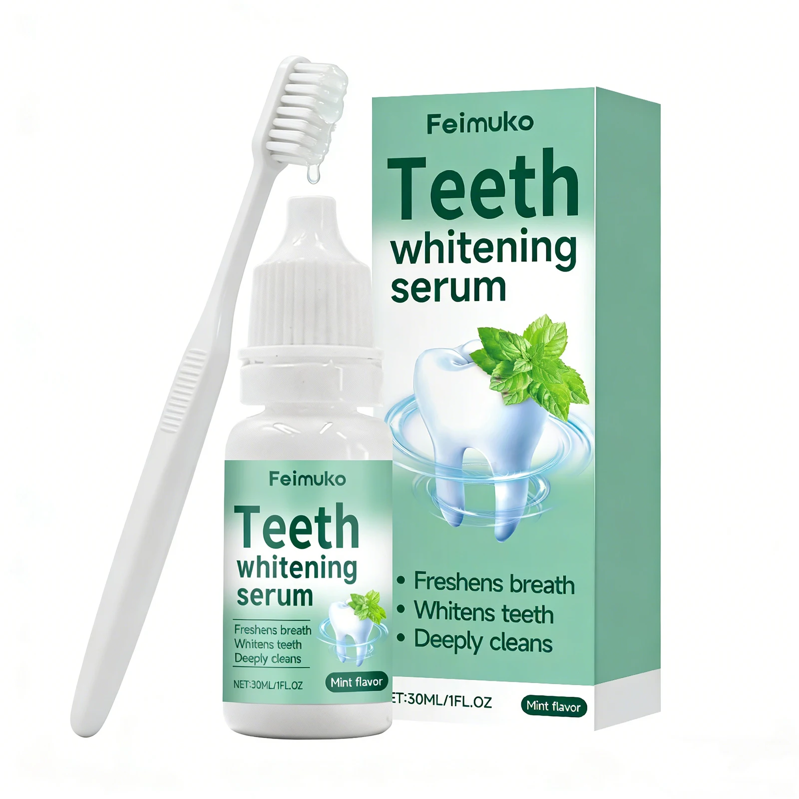 Tooth Essence Deep Cleaning Moisturizing Effectively Removes Yellow Stains Freshen Breath Whiten Teeth Oral Care Whitening Serum