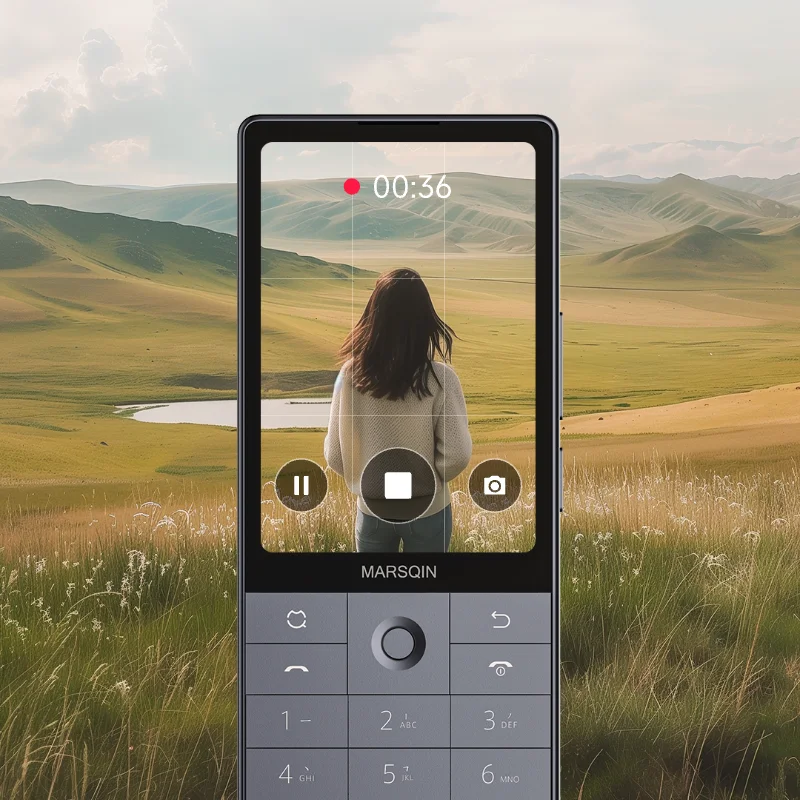 QIN F25 Touch Screen Keyboard Smartphone Android 14 MTK8786 6GB RAM+128GB ROM 2700mAh 4G LTE Google Russian Hebrew Mobile Phone