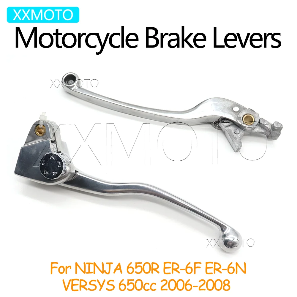For Kawasaki NINJA 650 R 650R ER-6F ER-6N ER6F ER6N 6F 6N VERSYS 650cc 2006 2007 2008 Motorcycle Brake Levers Clutch Levers