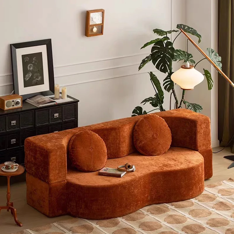 

Nordic Cute Living Room Sofas Lazy Lounge Designer Bedroom Cloud Outdoor Sofa Room Decor Relaxing Muebles Home Furniture