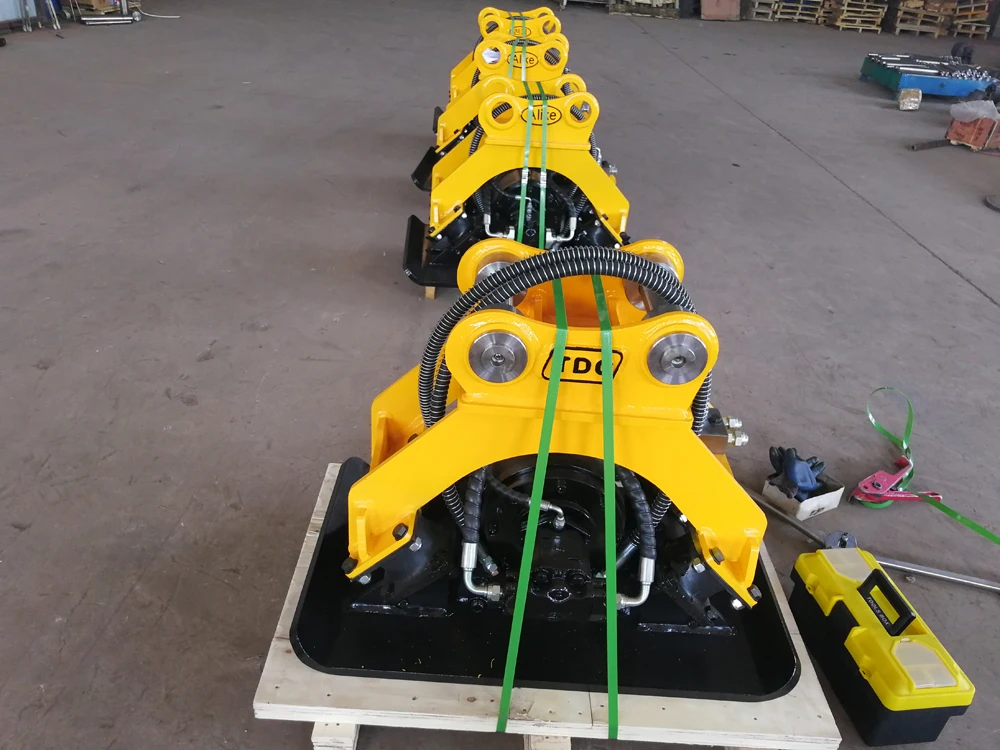Fabrieksprijs Hydraulische compactor voor graafmachine Compactor te koop Compactorplaat