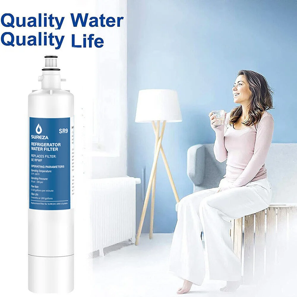 RPWF Refrigerator Water Filter (NOT RPWFE) Replacement for GE RPWF DWF-36 R-3600 MPF15350, OPFG3-RF300 WF277 RWF1063 (1-5Packs)