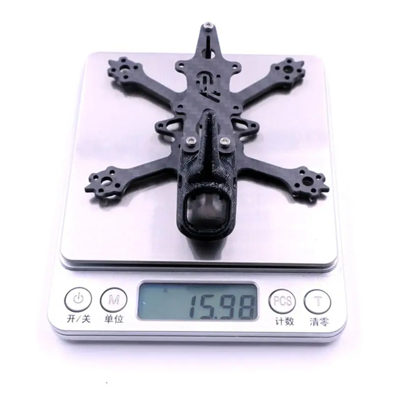 B31B 2inch FPV Frame Kit Drone Carbon Fiber Frame for DJI O4 Air for Unit F411 F7 ELRS 88mm Wheelbase Yellow for FPV Racing