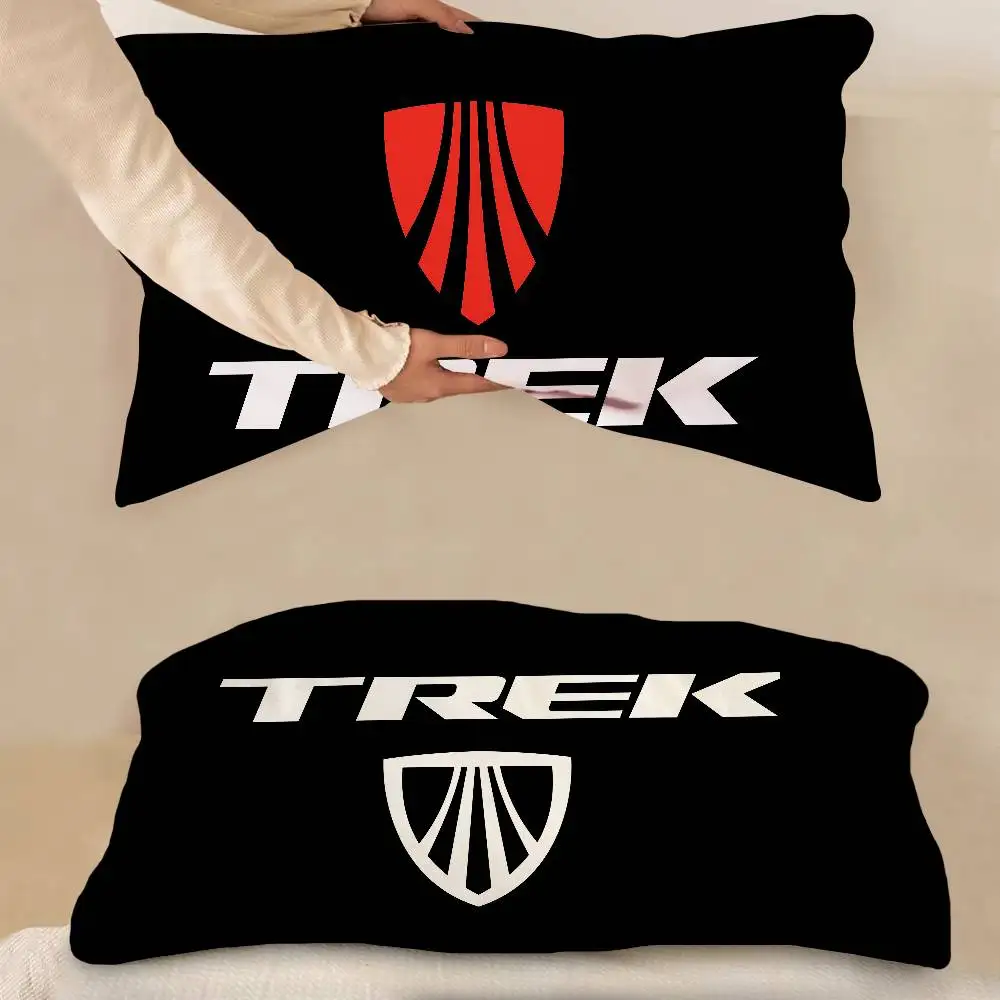 

Trek Bike Logo Made Of Quick-drying Polyester Non-slip High-grade Pillow Towel Non-Slip Pillowcase Secured.