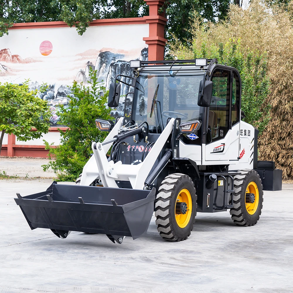 Mini Loader Skid Steer Wheel Loader Farm Multifunctional Skid Steer Loader